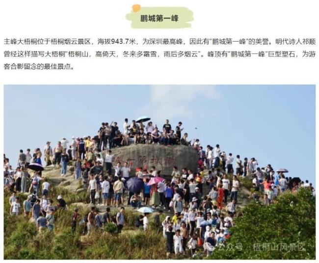 深圳“鹏城第一峰”是假石头？景区正式回应：是人造的假山