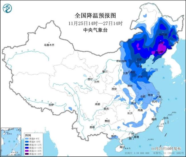 半米特大暴雪袭击东北 酷寒空气扎堆南下 多地气温骤降超16℃