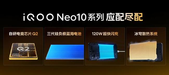 iQOO Neo10系列发布 满血双芯战神亮相