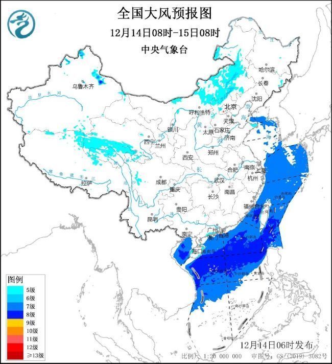 冷空气结束全国大部晴好