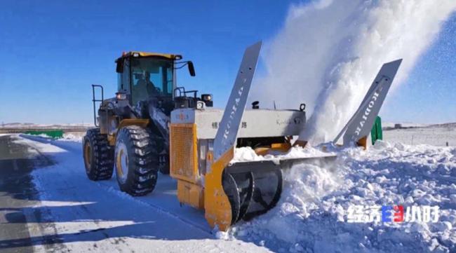 快速吹化积雪 10秒内吹干结冰路面!除雪"神器"上新