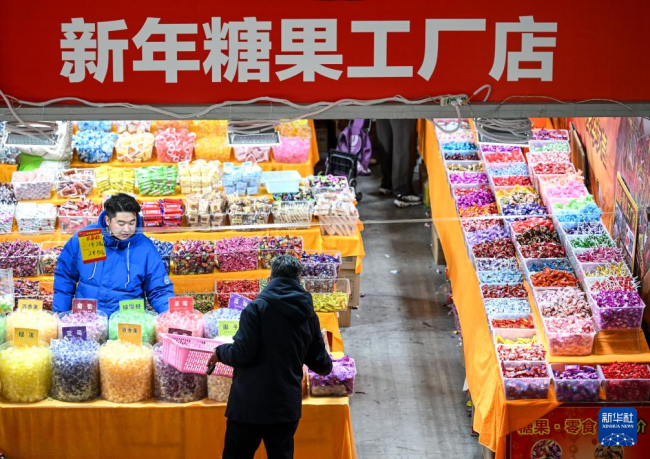 银川：置办年货迎春节