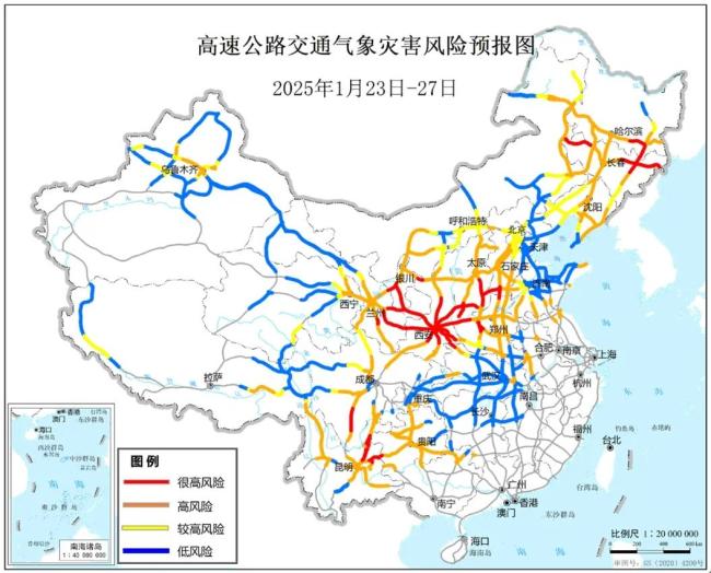 今冬以來最強雨雪來襲,！這些路段受影響