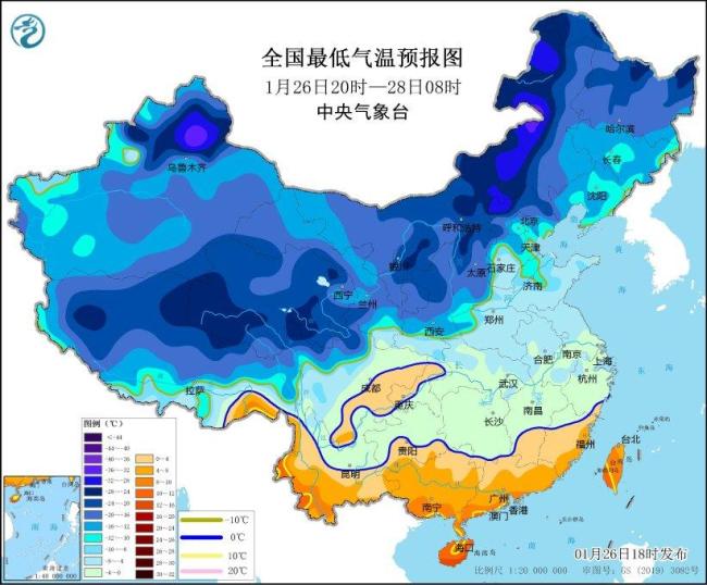 寒潮继续影响中东部地区 辽宁吉林迎强降雪