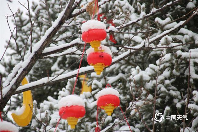 瑞雪兆豐年 河北崇禮春節(jié)前夕迎降雪