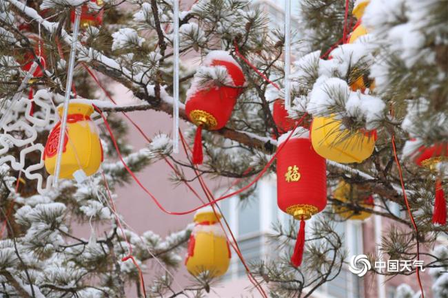 瑞雪兆豐年 河北崇禮春節(jié)前夕迎降雪