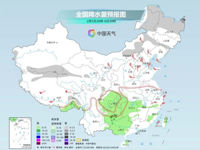 開工第一周接連遭遇兩輪冷空氣 氣溫驟降需保暖