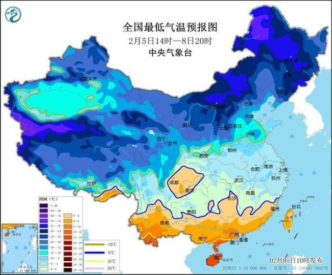 蛇年首個(gè)寒潮預(yù)警來了 全國大范圍降溫