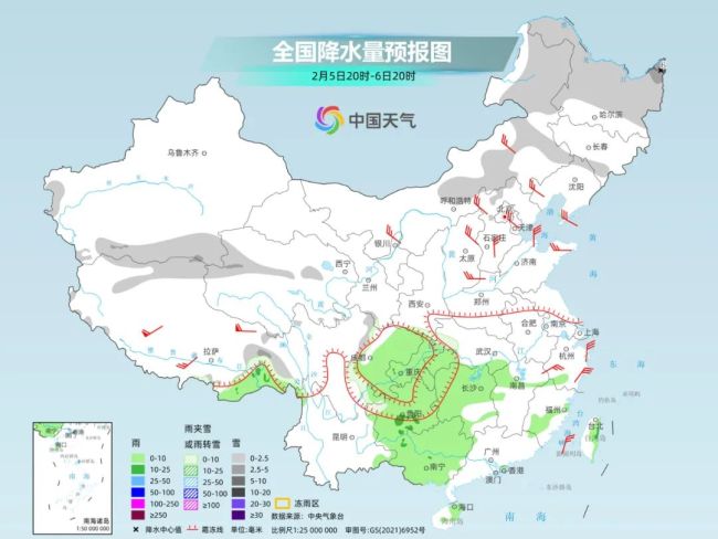 開工第一周兩輪冷空氣來襲,，還有大范圍雨雪天氣