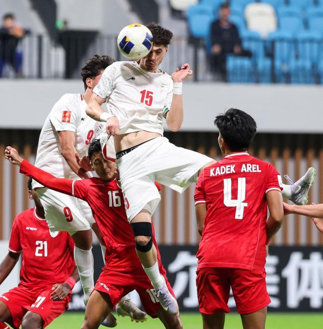 U20亞洲杯：伊朗隊(duì)3-0印尼隊(duì)