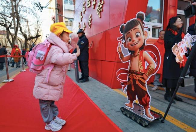 北京小學(xué)生神還原哪吒名場面