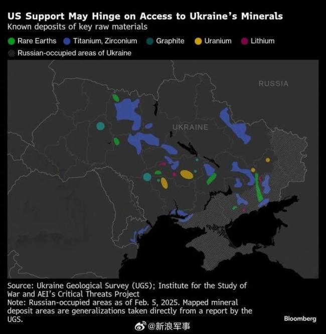 美媒称乌克兰只有焦土没有稀土 幻想中的矿产资源
