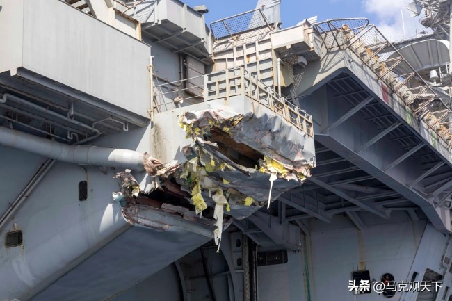 美海軍航母撞商船一周后艦長被解職 指揮能力受質(zhì)疑