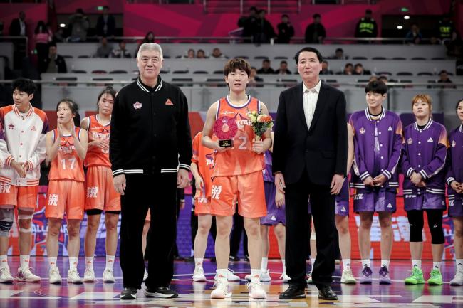 陳玉婕當(dāng)選WCBA星銳賽MVP