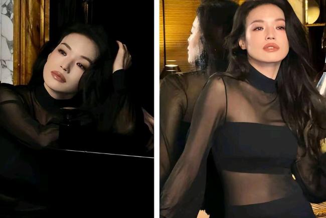 巴黎时装周明星生图 舒淇被赞赢麻了 优雅气质惊艳全场