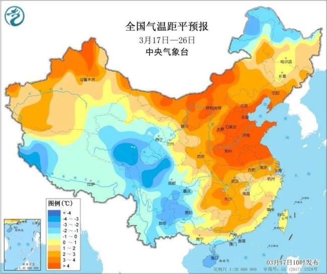 全國大部分地區(qū)“換季式”大回暖 晴暖升溫成主旋律