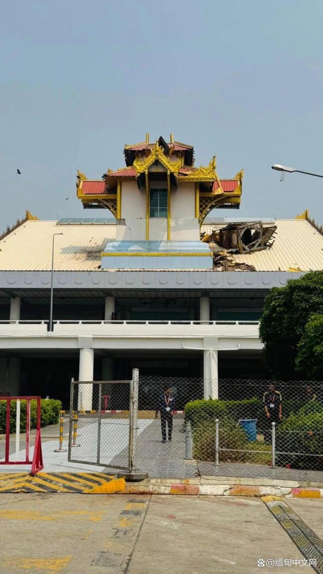 缅甸多家机场关闭 客运暂停 地震损毁严重