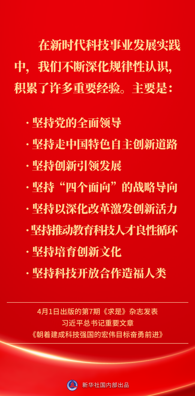 金句｜建成科技強(qiáng)國(guó),，習(xí)近平總書記指明前進(jìn)方向