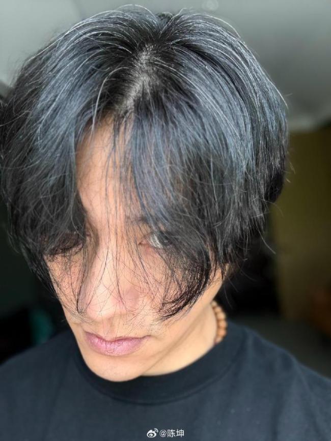 陈坤自拍白发苍苍