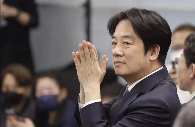 赖清德满意度1个月大跌10%