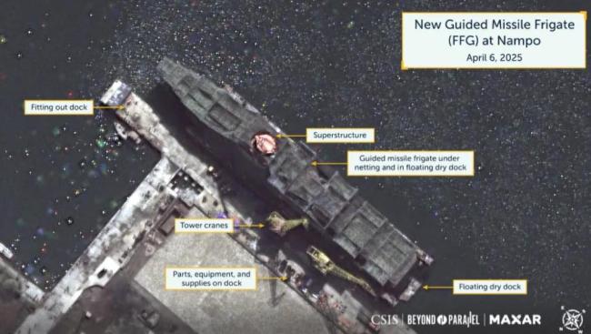 朝鲜“手搓”驱逐舰 真实实力如何 海上巨兽搅动东北亚