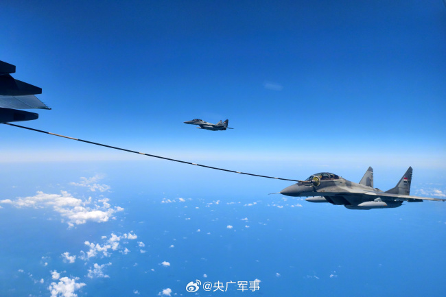 中埃兩國(guó)空軍演練制空作戰(zhàn) 深化軍事互信與合作
