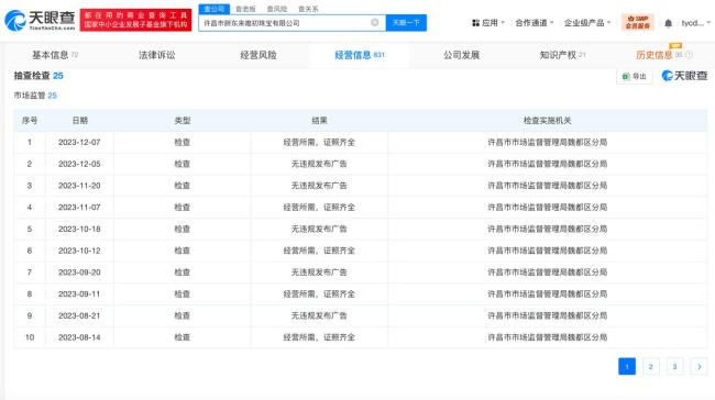 胖東來珠寶1年被抽檢25次均合規(guī) 經(jīng)營規(guī)范獲認(rèn)可