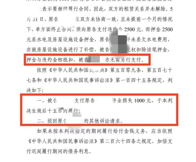 租客欲提前退租被房東老公扇4耳光 協(xié)商不成反被打