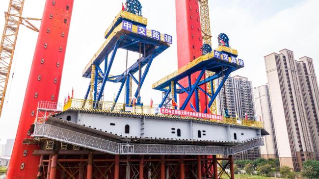 廣東順德大橋建成通車 創(chuàng)新技術(shù)引領橋梁建設