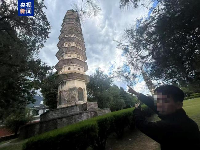 無人機(jī)"黑飛"穿越大理古塔墜落 涉事"飛手"被行拘