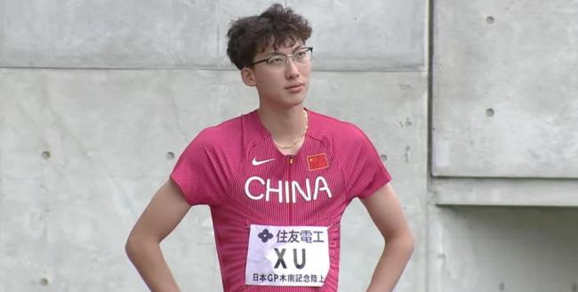 13秒23,！“眼鏡飛人”徐卓一破紀錄奪冠,，達標東京世錦賽 中國第二人達標