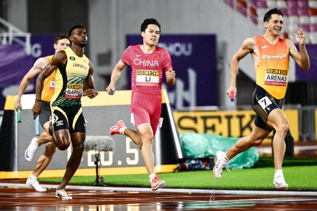 中國田徑隊打破紀(jì)錄，4位小伙子創(chuàng)造歷史 直通東京世錦賽