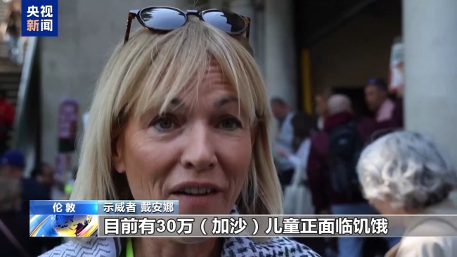 聲援巴勒斯坦民眾 歐洲多國民眾集會游行