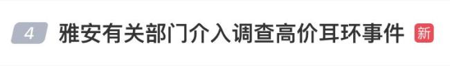 當(dāng)?shù)鼗貞?yīng)黃楊鈿甜耳環(huán)事件 高價(jià)耳環(huán)引爭(zhēng)議