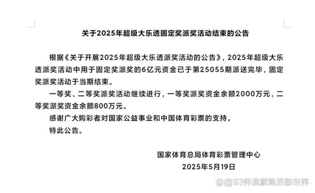 大樂(lè)透開(kāi)6注1000萬(wàn) 分落四地 派獎(jiǎng)5注獎(jiǎng)金揭曉
