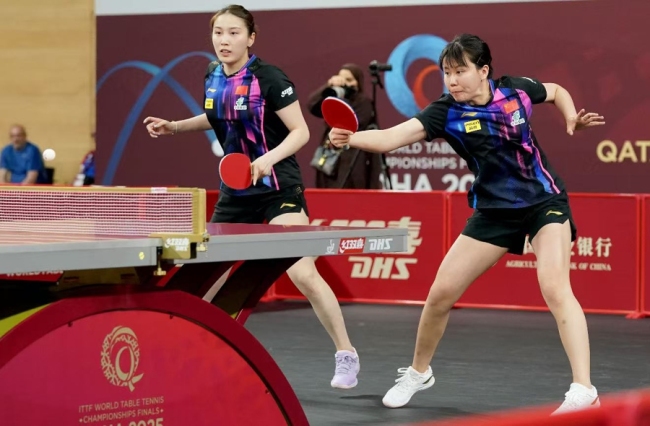 陳幸同錢天一無緣女雙16強 國乒女雙希望寄托新組合