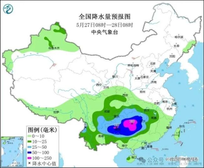 貴州江南華南將有新一輪強(qiáng)降水過(guò)程 影響范圍廣雨勢(shì)猛烈