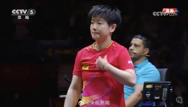 孫穎莎稱和王曼昱都是勝利者 激戰(zhàn)7局再封后