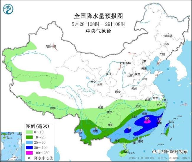 貴州至江南華南等地強(qiáng)降雨過程開啟 南方多地迎暴雨考驗