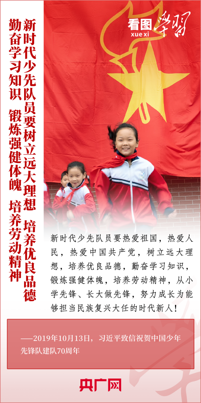 看圖學(xué)習(xí)丨推動(dòng)少先隊(duì)事業(yè)不斷取得新成績(jī) 總書(shū)記寄語(yǔ)這所“大學(xué)校”