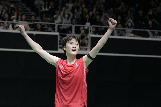 陳雨菲2-0安洗瑩 晉級女單半決賽 強勢晉級四強
