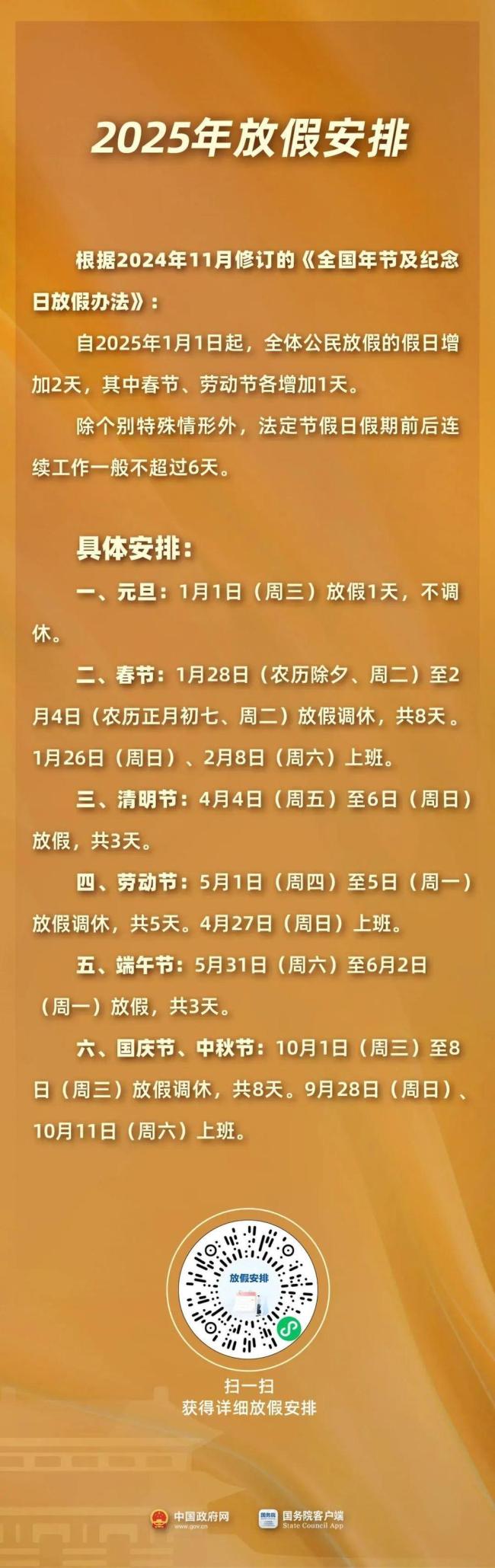下一個假期連休8天要等4個月 國慶中秋合并放
