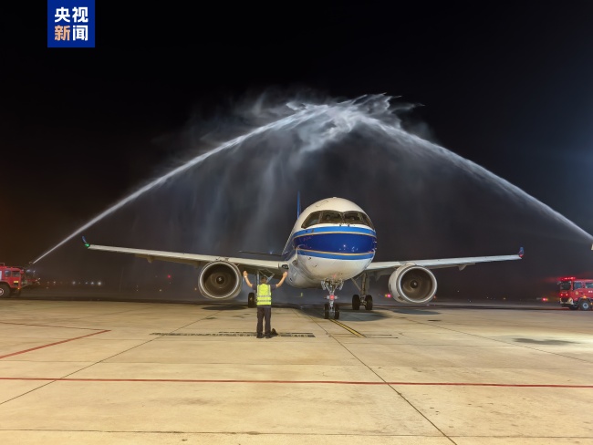 國產大飛機C919完成支線機場商業首航