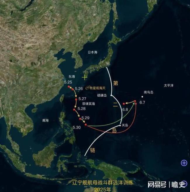 辽宁舰编队有可能绕行关岛吗 突破第二岛链展现实力