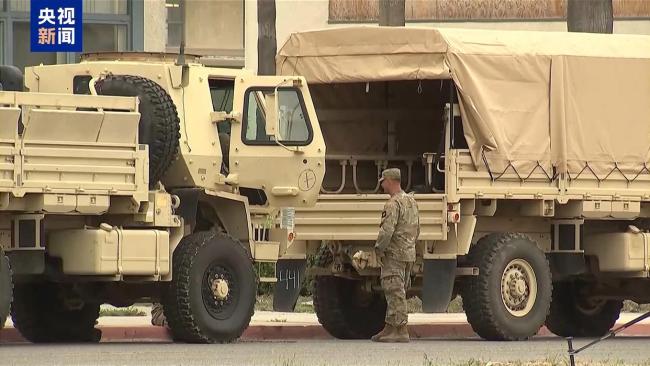 洛杉磯街頭3人持槍17人違反宵禁 美軍將部署支援