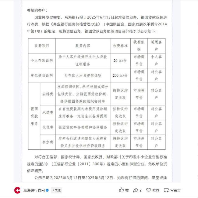 多家銀行近期新增服務(wù)收費，涉及多類業(yè)務(wù),，業(yè)內(nèi)：凈息差壓力下需多方“降本增收”