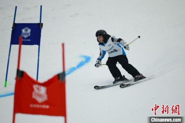 粤港澳大湾区滑雪精英挑战赛启幕 湾区冰雪竞技再燃激情