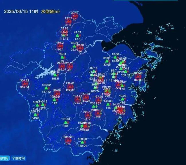 浙江部分高速因強降雨已限行 暴雨持續(xù)襲擊