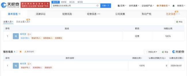 小英和老公吵架？小英老公近期退出二人关联公司