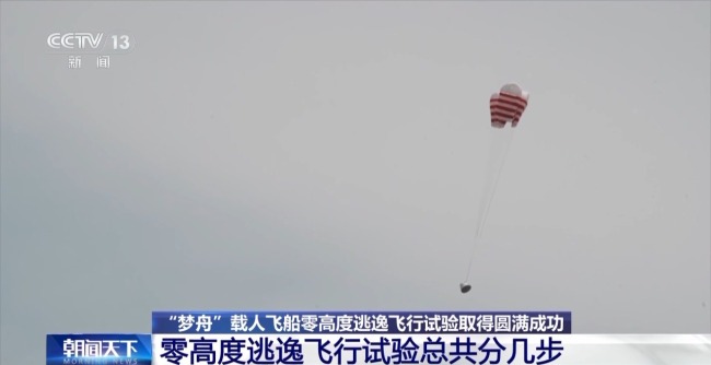 飛船返回艙零高度逃逸新模式有啥不一樣